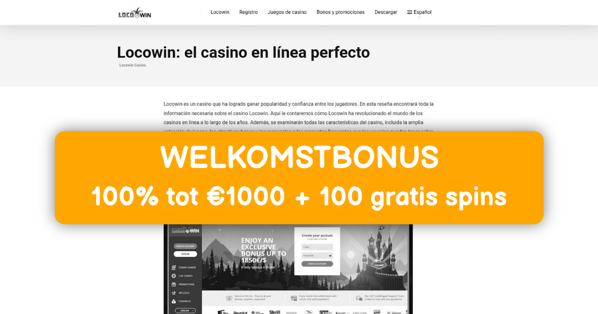 Locowin Casino Nederland - Beste Online Gokkasten